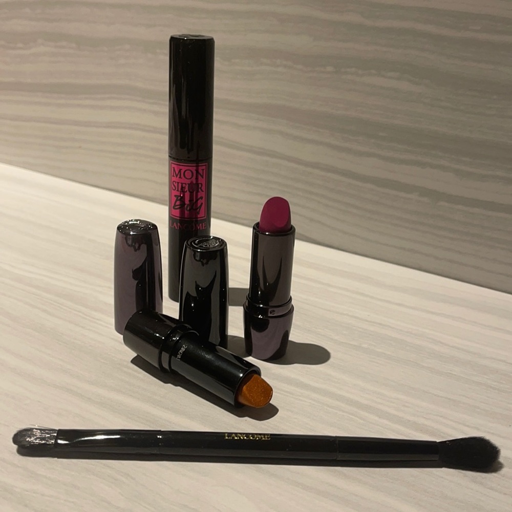 Lancôme set: Monsieur Big Mascara + 💄💄 + brush - Picture 1 of 9